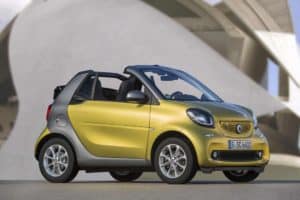 2017 Smart ForTwo Cabriolet to be Cheapest Convertible