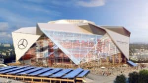 Atlanta Falcons Scored Big With Mercedes Stadium