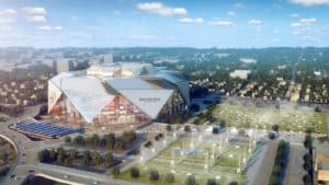 Mercedes Benz Stadium Leader in Environmental Protection