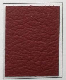 FRONT SEAT BACKREST PANEL SKINS – LEATHER – EACH – MAROON