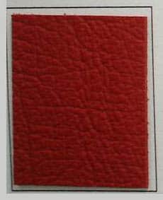 FRONT ARMREST COVER – LEATHER – RED