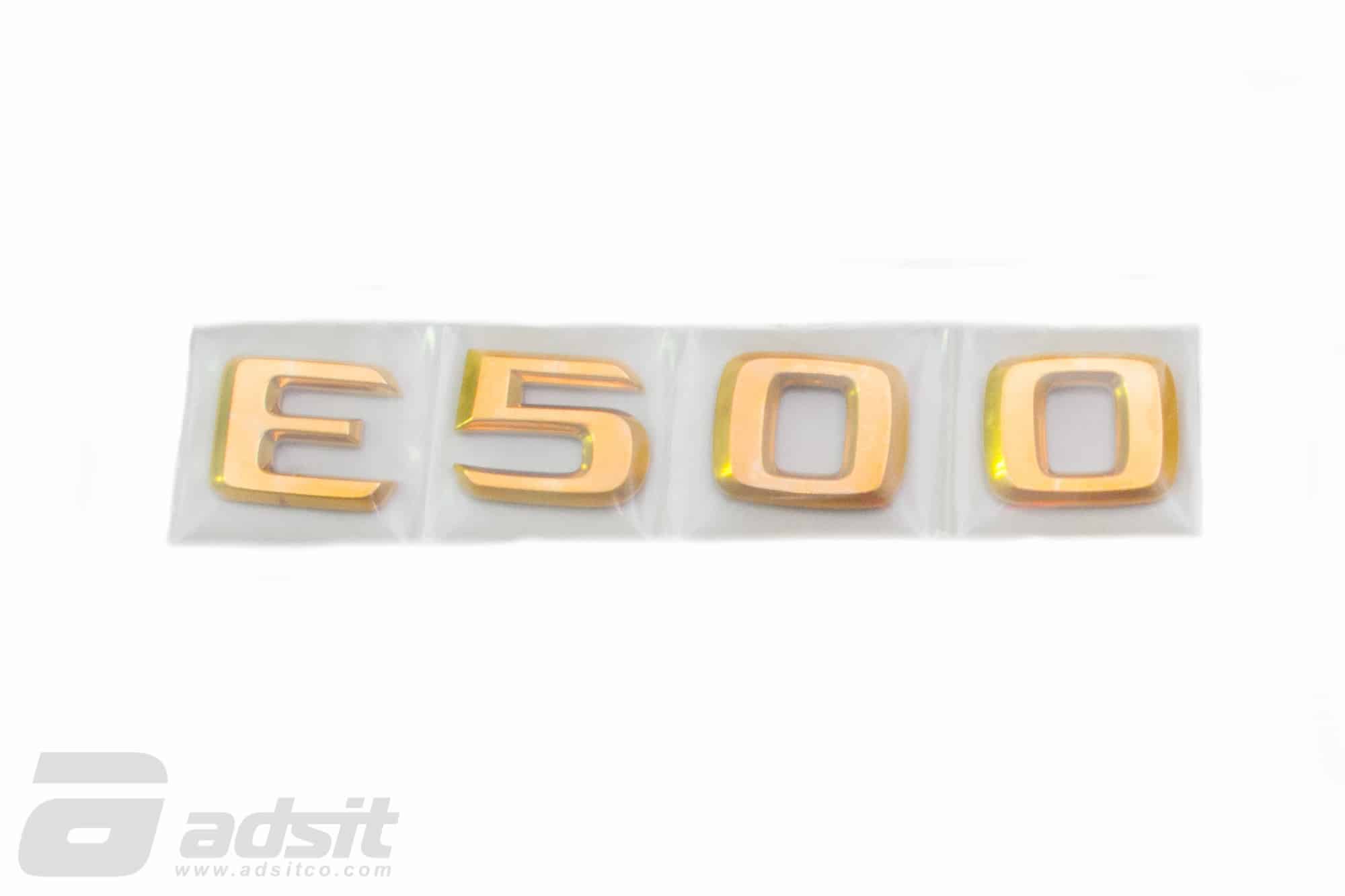 E500 GOLD BADGE