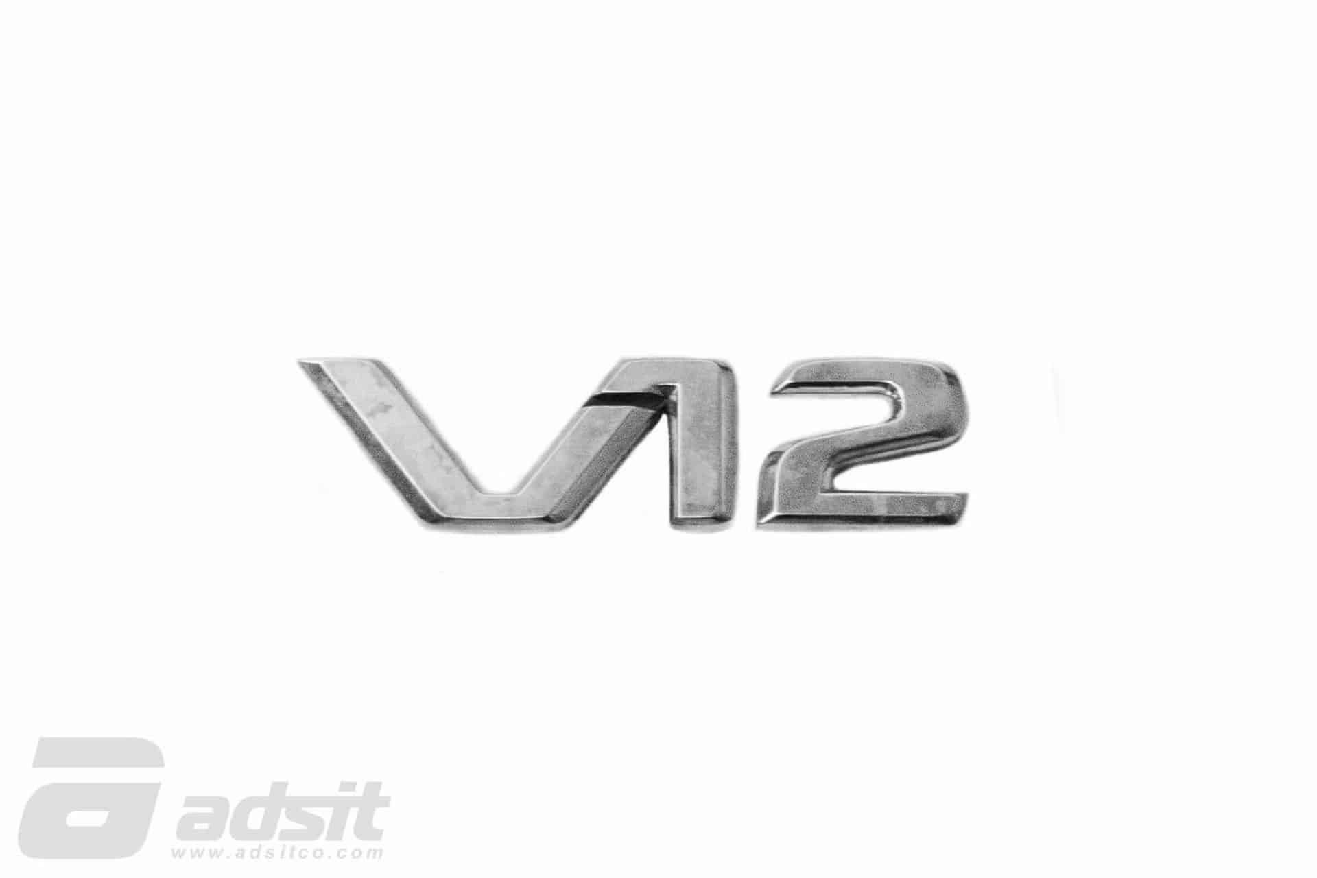 Mercedes v12 badge