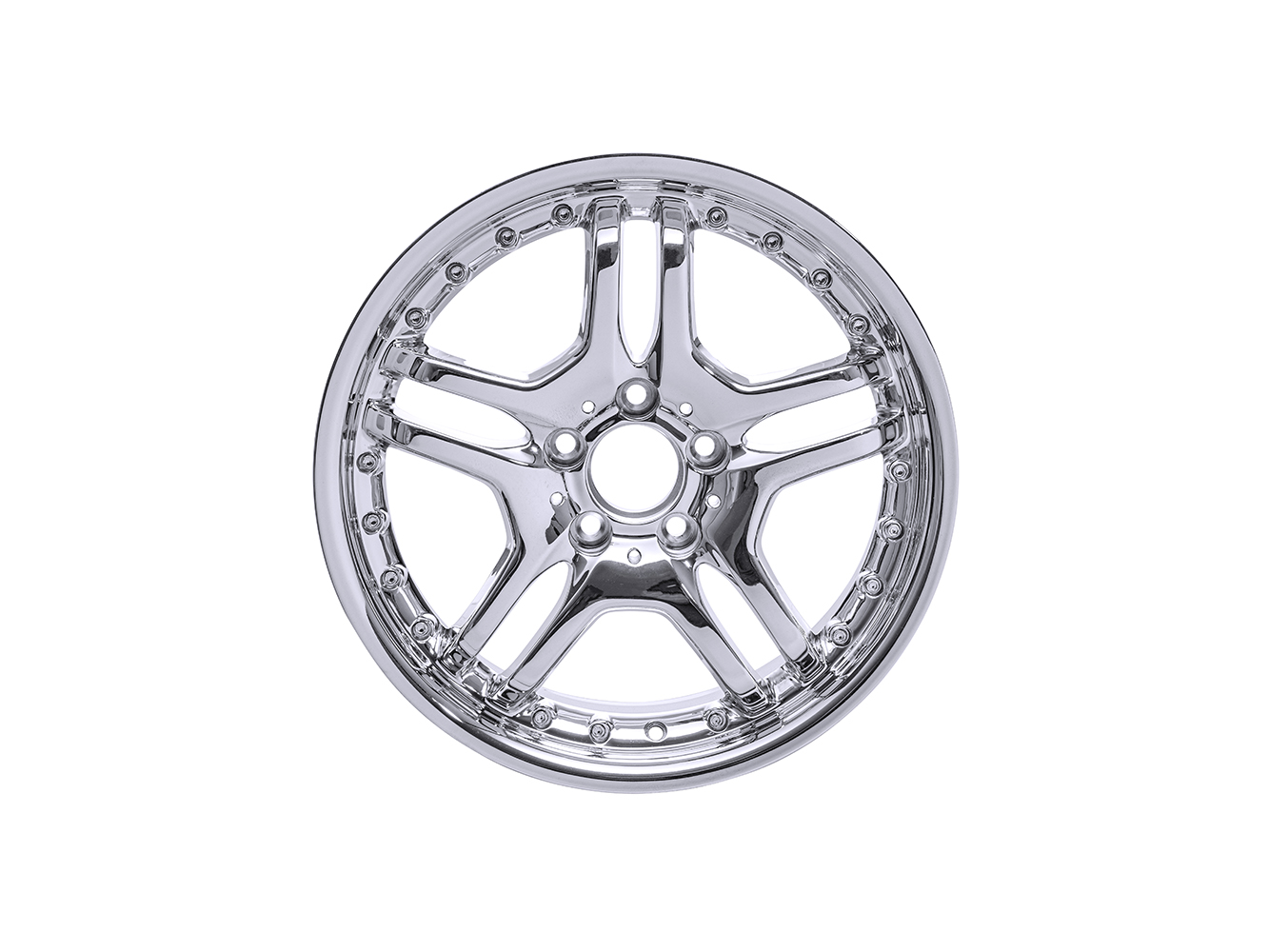 RIMS - TWIN SPOKE CHROME - 7.5X17\, image size:1333x1000