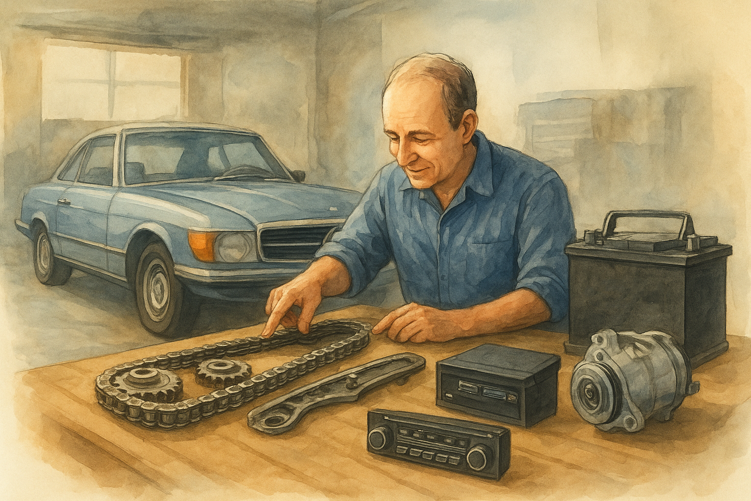 Upgrades You Can Make to Improve a Classic Mercedes